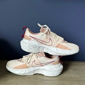 Nike Women’s crater impact “light soft pink “ size 7.5